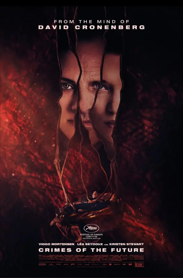 《未来犯罪》：克罗南伯格重塑肉体恐怖，探索科技与进化的禁忌之恋？